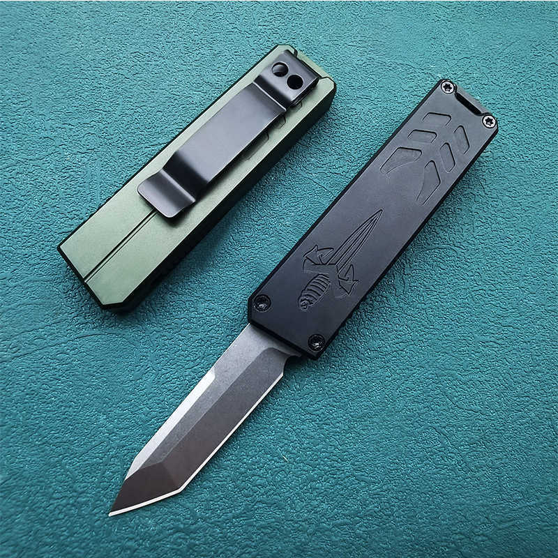 New Arrival Outdoor emergency knife mini dragon high hardness sharp knife CNC aviation aluminum alloy pocket knife car express knife Z241026