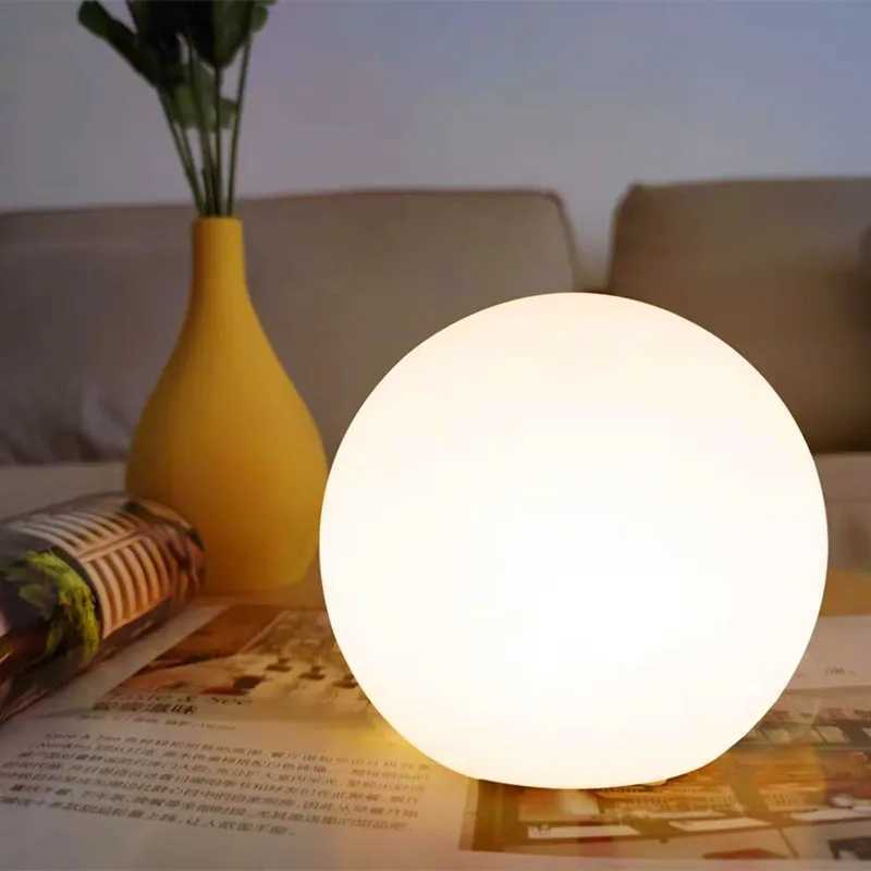 Decorative ball table lamp bed lamp girl Ins gift atmospheric lamp romantic warm childrens room table bedroom floor La M241025