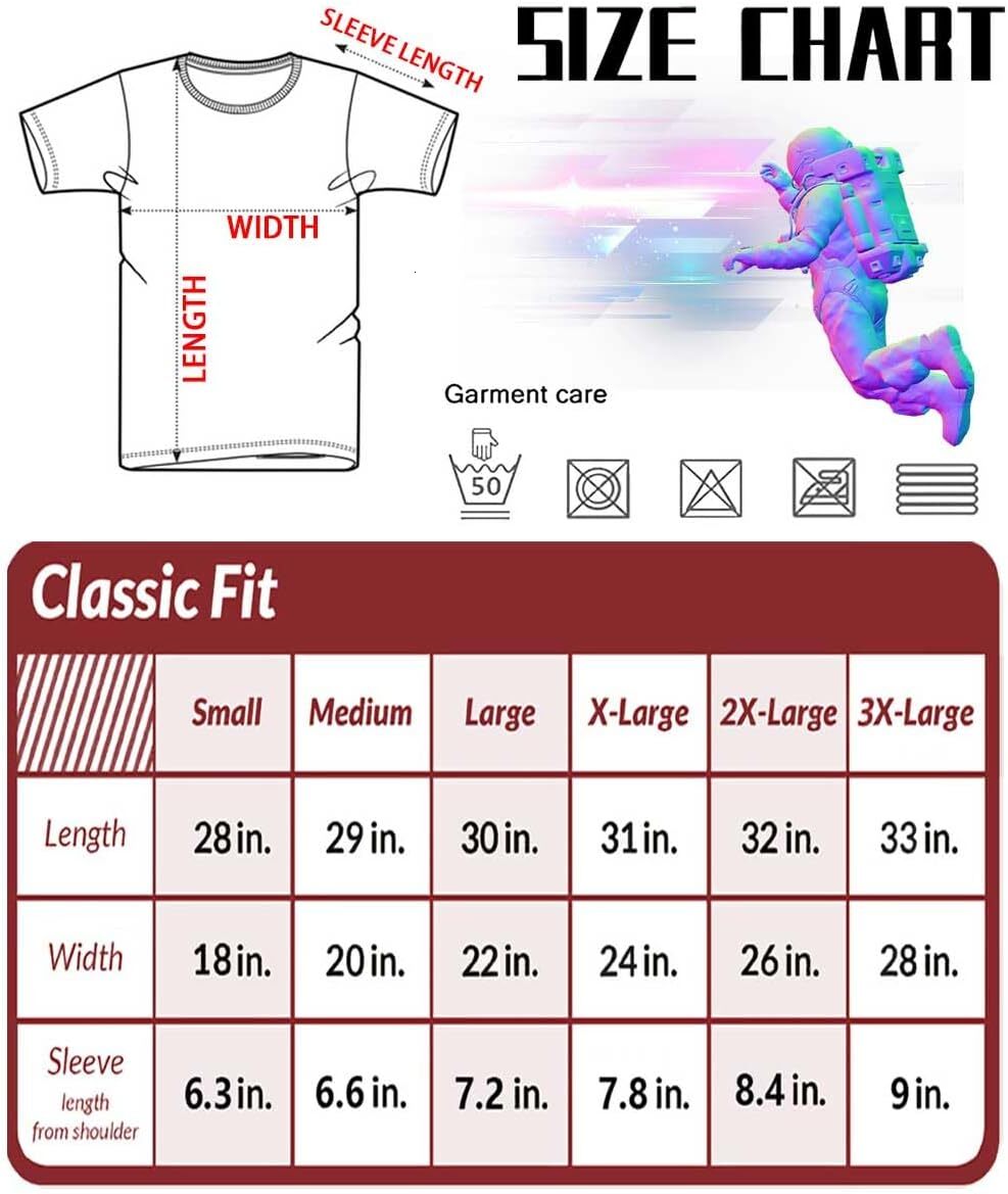 Mens T shirt 3D Print T-Shirts Funny Graphics Tees Crewneck Short Sleeve Tees for Mens Womens tee Casual tops summer clothes Fashionable and comfortab