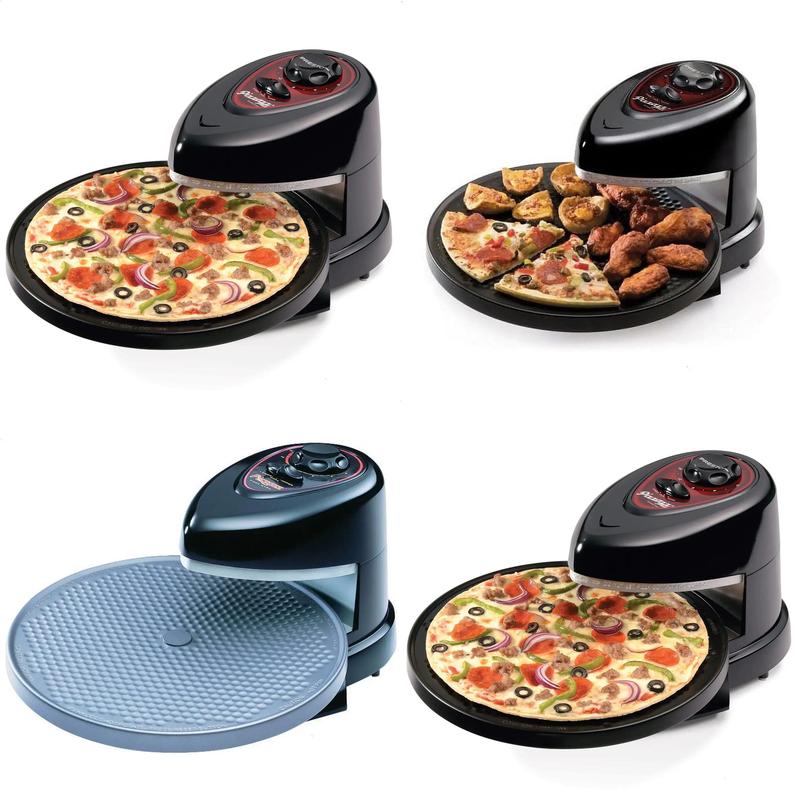 & Presto Pizzazz Plus Rotating Pizza Oven 03430 Black 231118 Drop Delivery Home Garden Kitchen, Dining Bar Bakeware Ot6Ar