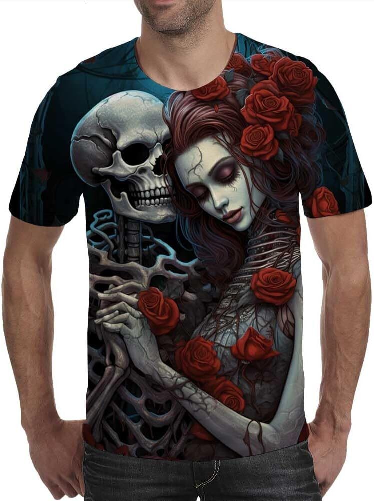 Mens T shirt Men's T-Shirt 3D Print T Shirt Men Crewneck Short Sleeve Tee Funny Graphic Tee for Men Women tee Casual tops summer clothes cool des