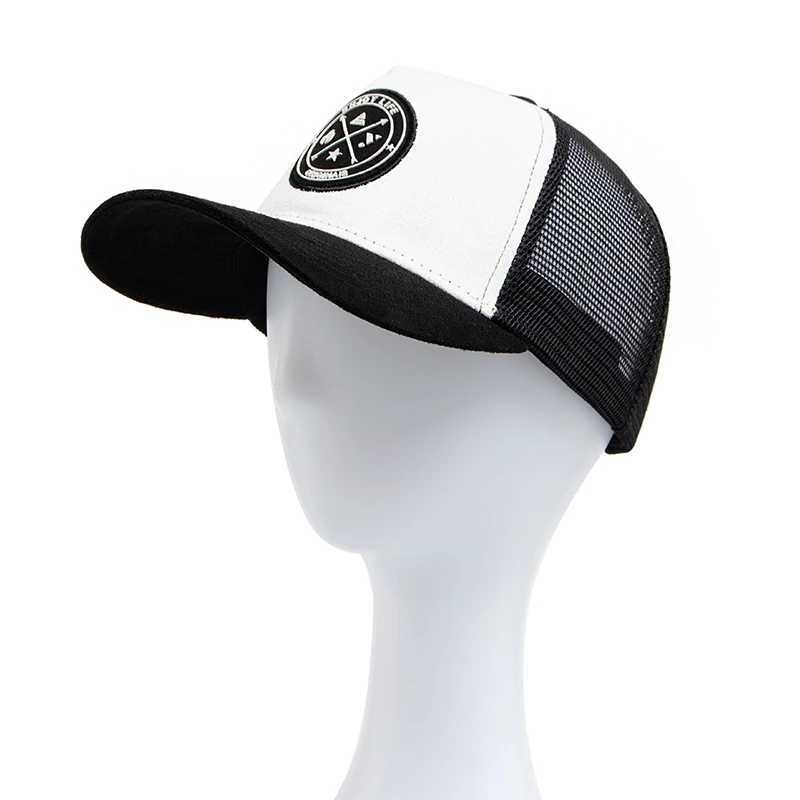 NEW Circar leather label Trucker Hat Summer Men Mesh Baseball Cap For Visor Casual Wen Snapback Hip Hop Caps Unisex X250704