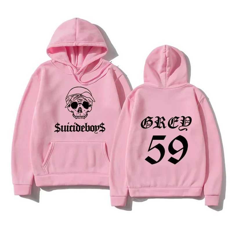 Men's Hoodies Sweatshirts Mens Hoodies Suicideboys Printed T-Shirt G59 Tour Pullover American Women Hip Hop Top O-Neck Casual Spring Sports Hoodi