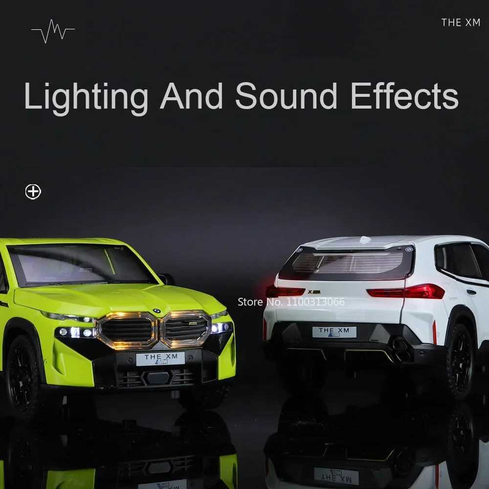 Free shipping 1/24 The XM Alloy Models Toy Diecasts Off-road Vehicles with Light Sound Pull Back Function SUV Car Toys for Kids Boys Gifts