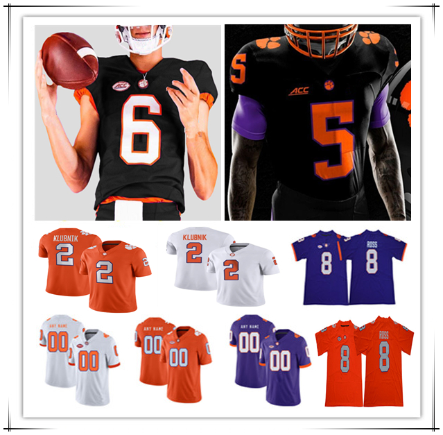 College Football Jerseys Cade Klubnik Phil Mafah Antonio Williams Jake Briningstool T.J. Moore Bryant Wesco Jr Wade Woodaz Barrett Carter Avieon Terrell T.J. Parker 4XL