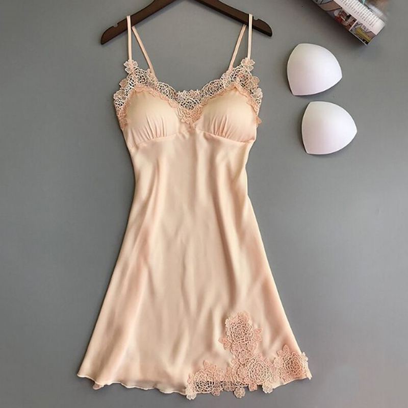 2025 fashion New Designer Women s Sexy Gerie Silk Lace Robe Dress Soft Breathable Pajamas Pajamas Pajamas