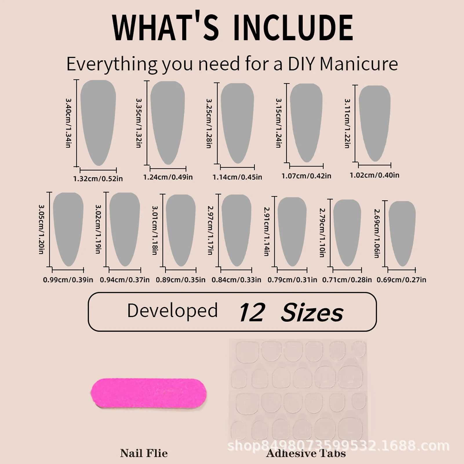 24pcs Cool Pure Holiday Nail Spot Fake Nail Solid Color Simple Style Artificial Nail Salon Expert Nail Cool W250410