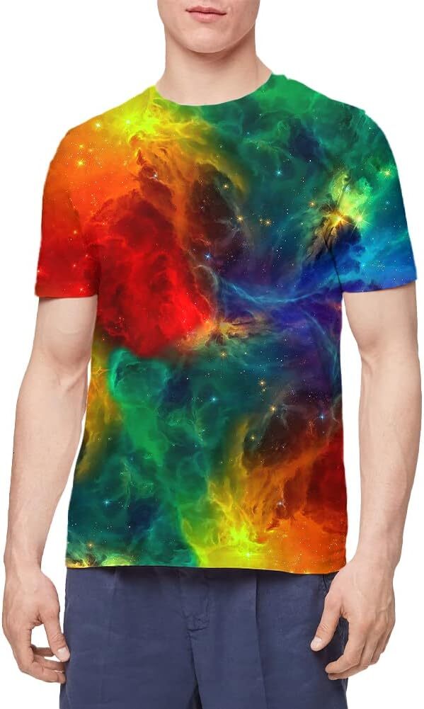 Mens T shirt Unisex Stylish 3D Printed Shirts Short Sleeve Graphic T-Shirts tee Casual tops summer clothes cool designs
