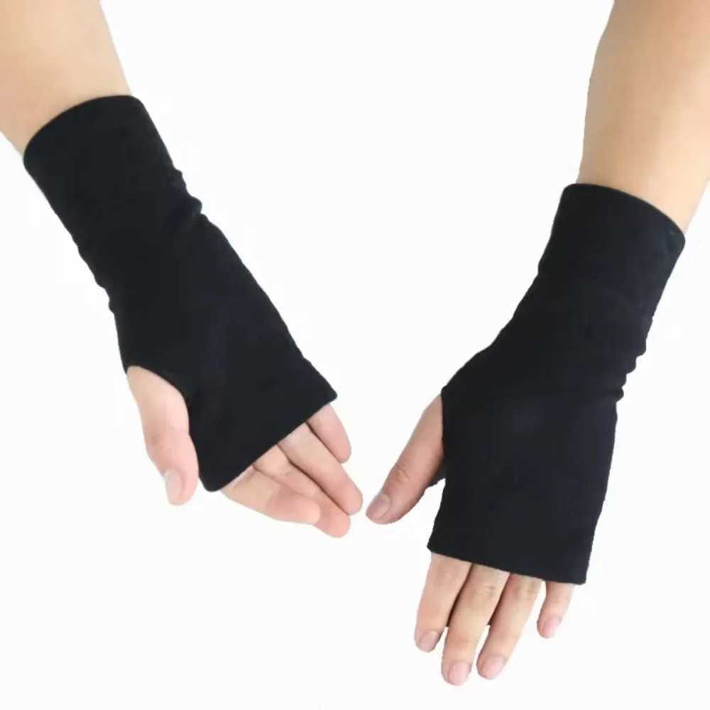 Womens short finger Gs role-playing gloves unisex sleeves warm mens fashion warm cuffs anime Gs role-playing studio W241026