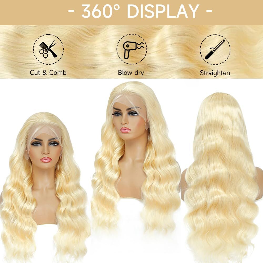 Sophianna 613 Blonde Body Wave 13x4 Wigs 13x6 Lace Front Wig Human Hair Brazilian For Woman