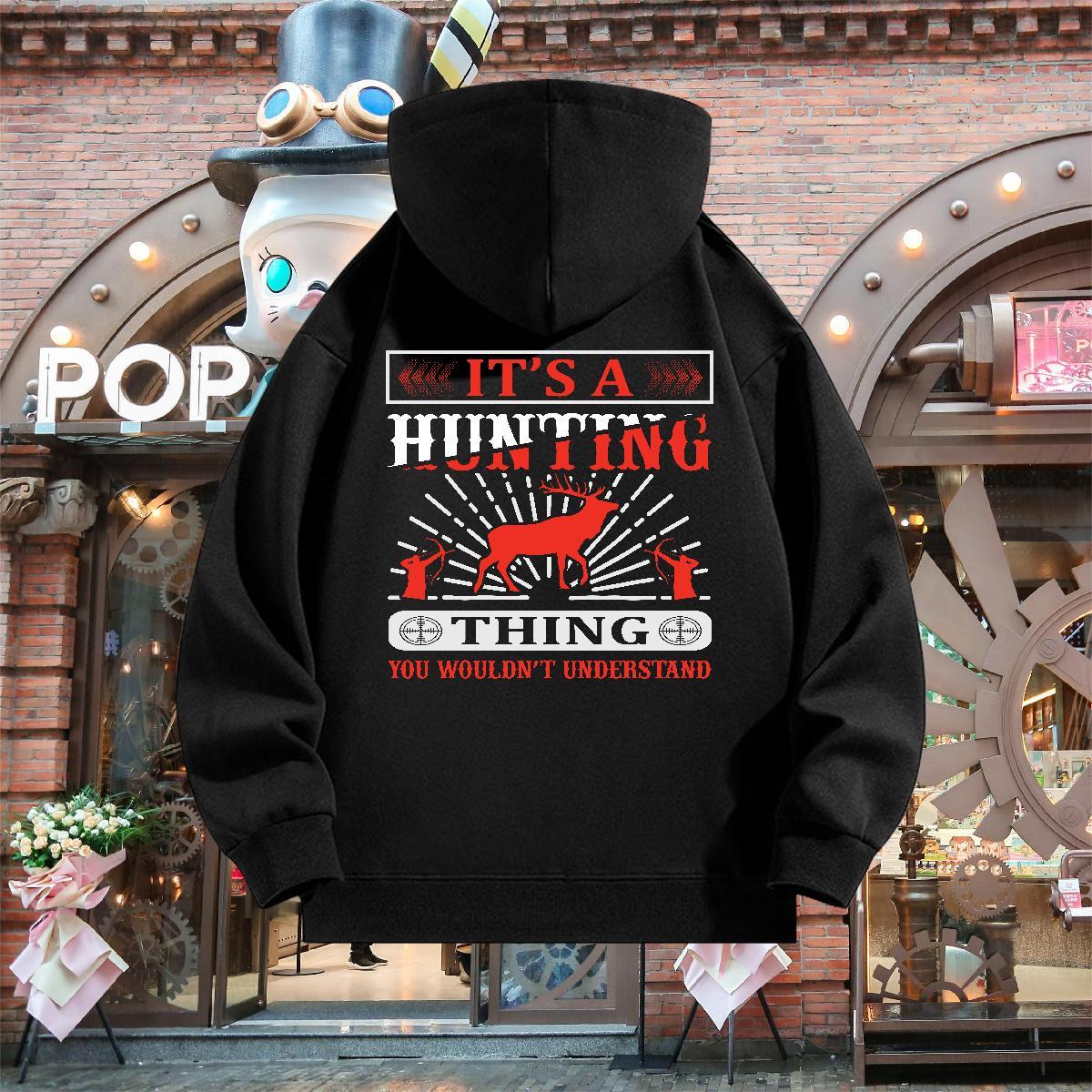 New Arrival Men Hoodie Breathable Soft High Quality Men's Hooded Sweatshirt Skull Wear Hip Hop Tech Fleece