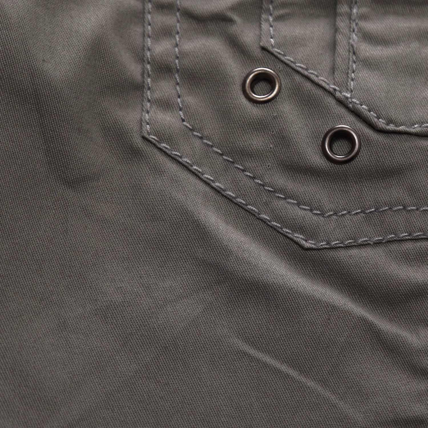 2024 New Mens Short Slip Sari Shirt Top Summer 100% Polyester Solid Color Casual Cargo Work Shirt with Pocket W241026