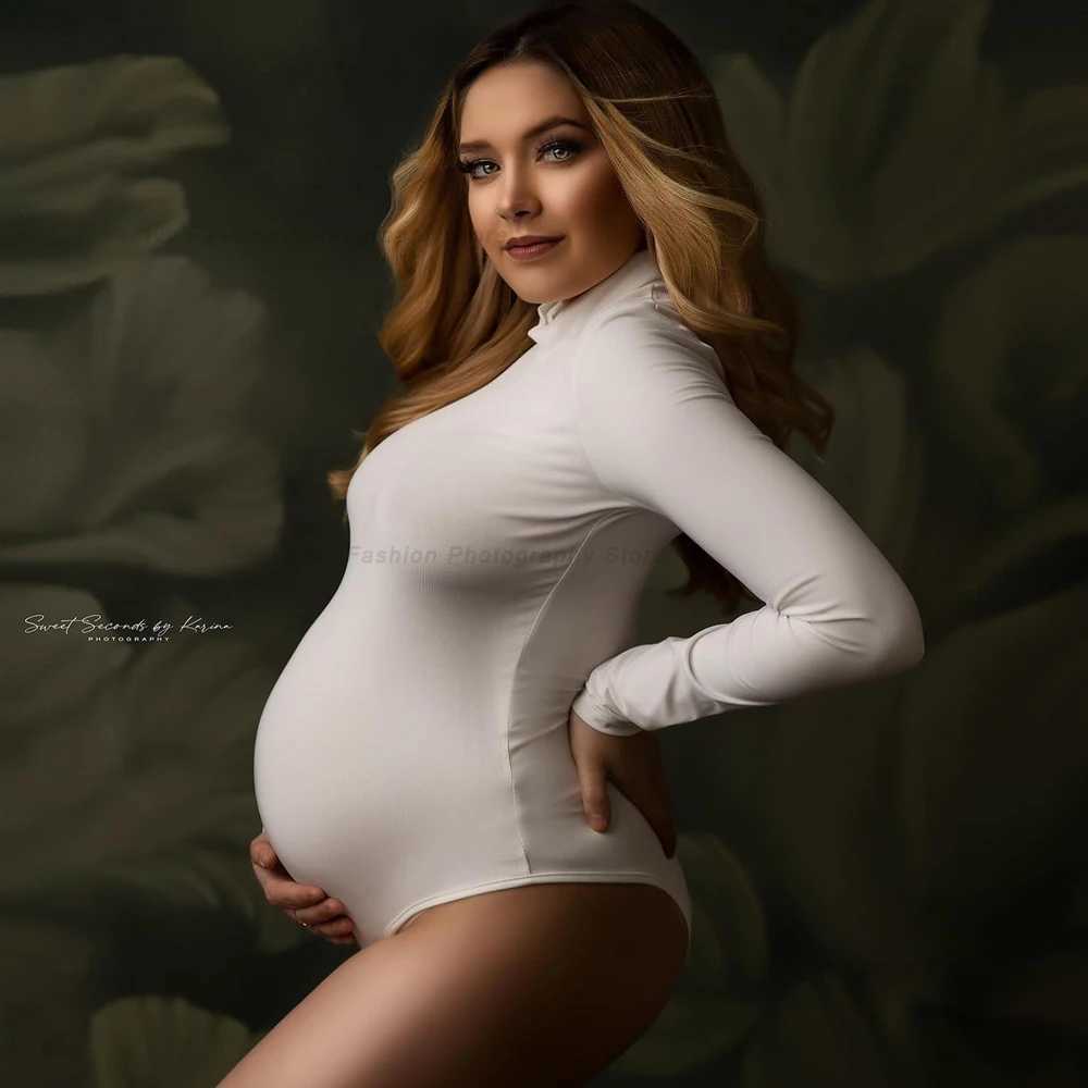 Stretch fabric large-sized maternity tight fitting clothing photography clothing tight fitting clothing photography clothing W241026