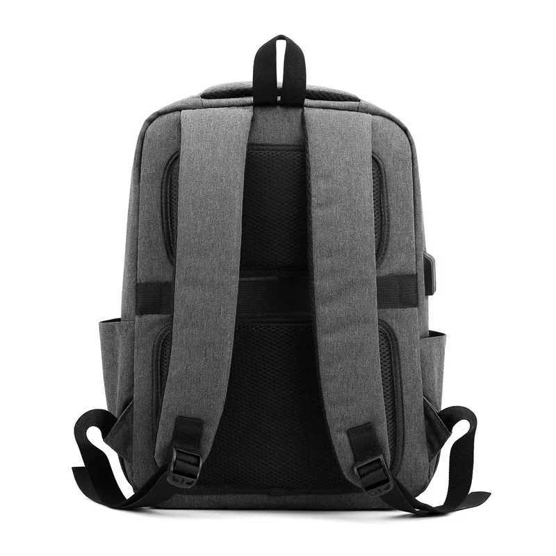 New casual bag large capacity backpack expandable computer bag mens business backpackXJ241026