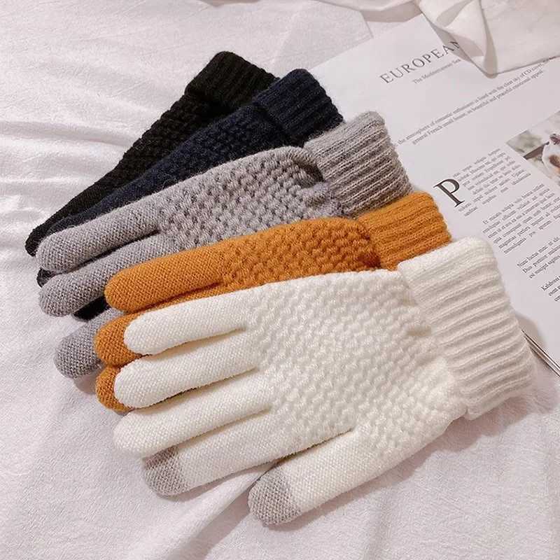 Winter male and female touch screen GS cute student bike warm and cold resistant thick winter velvet GS... W241026