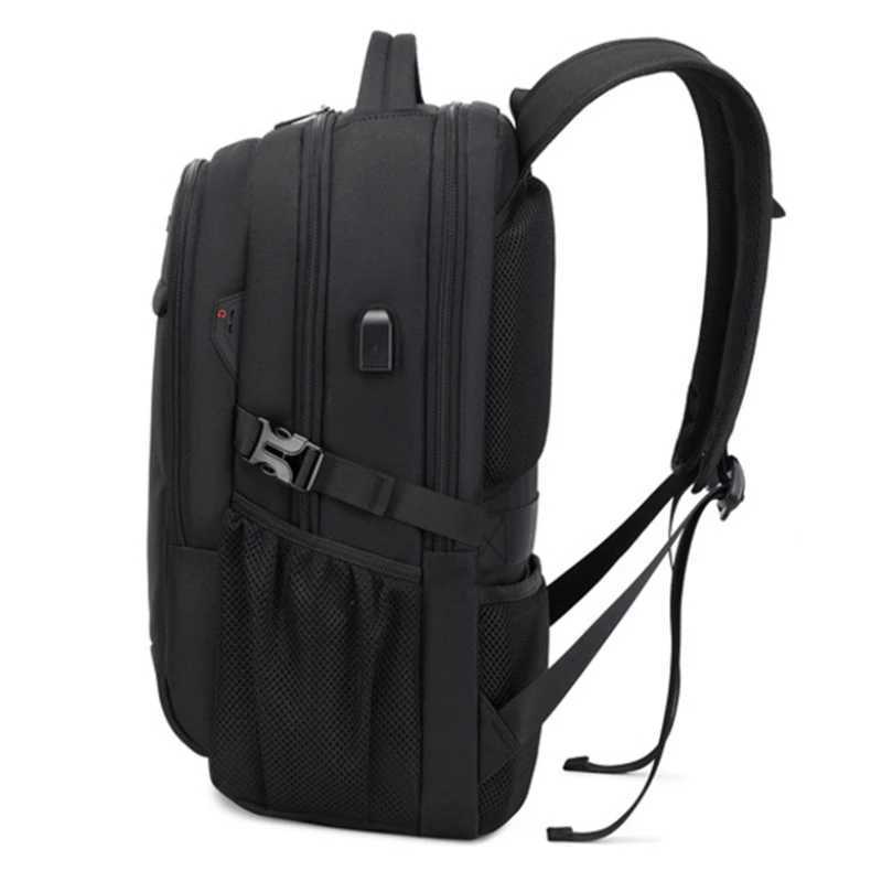 Mens 17.3Laptop Backpack Large Capacity Travel Backpack Mochila Multifunci Business Backpack Oxford Wear-resistant BackpackXJ241026