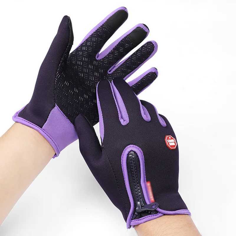 Winter Mens Gs Warm Touch Screen Sports Fishing Anti Splash Skiing Army Bicycle Ski Board Lipless Zipper Womens Gs W241026