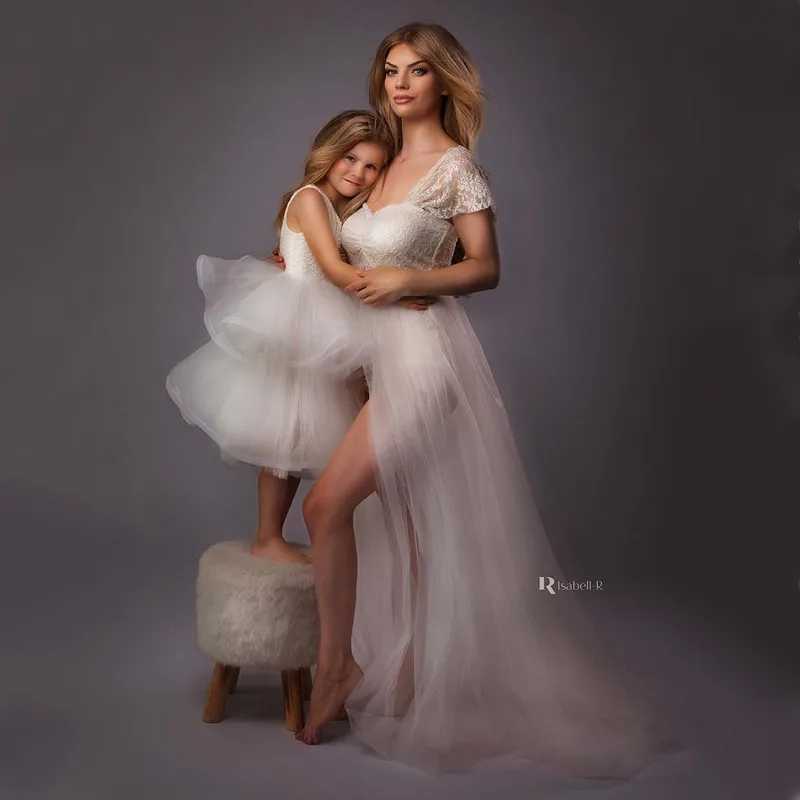 Slip Strap lace chiffon maternity bodysuit maternity chiffon photography long skirt W241026