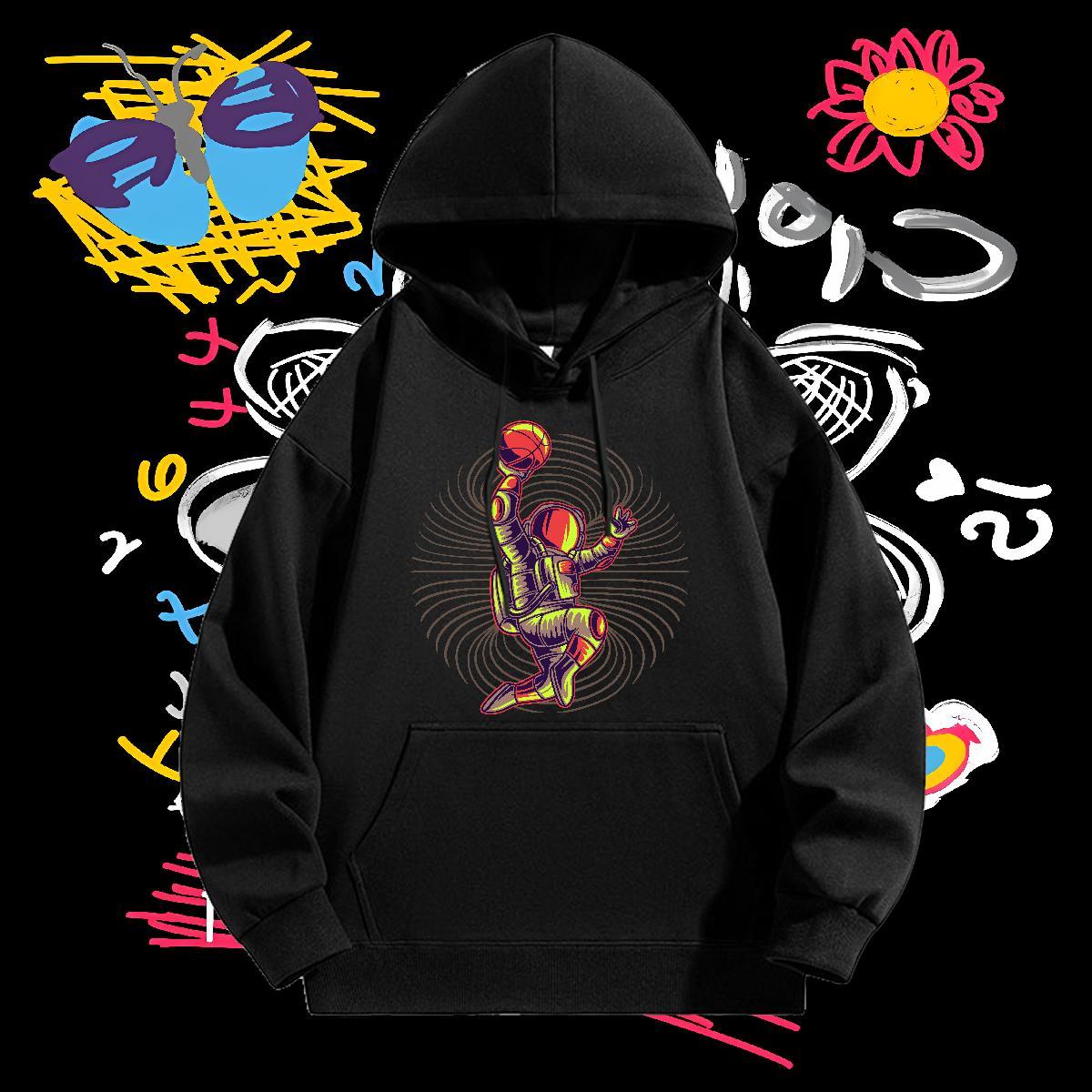 2024 Autumn Winter Mens Hoodie Breathable Drawstring Hoodie Designer Hoodie Pullover Oversized 3XL Tops Pullover Hoodie Street Wear Cotton 350g