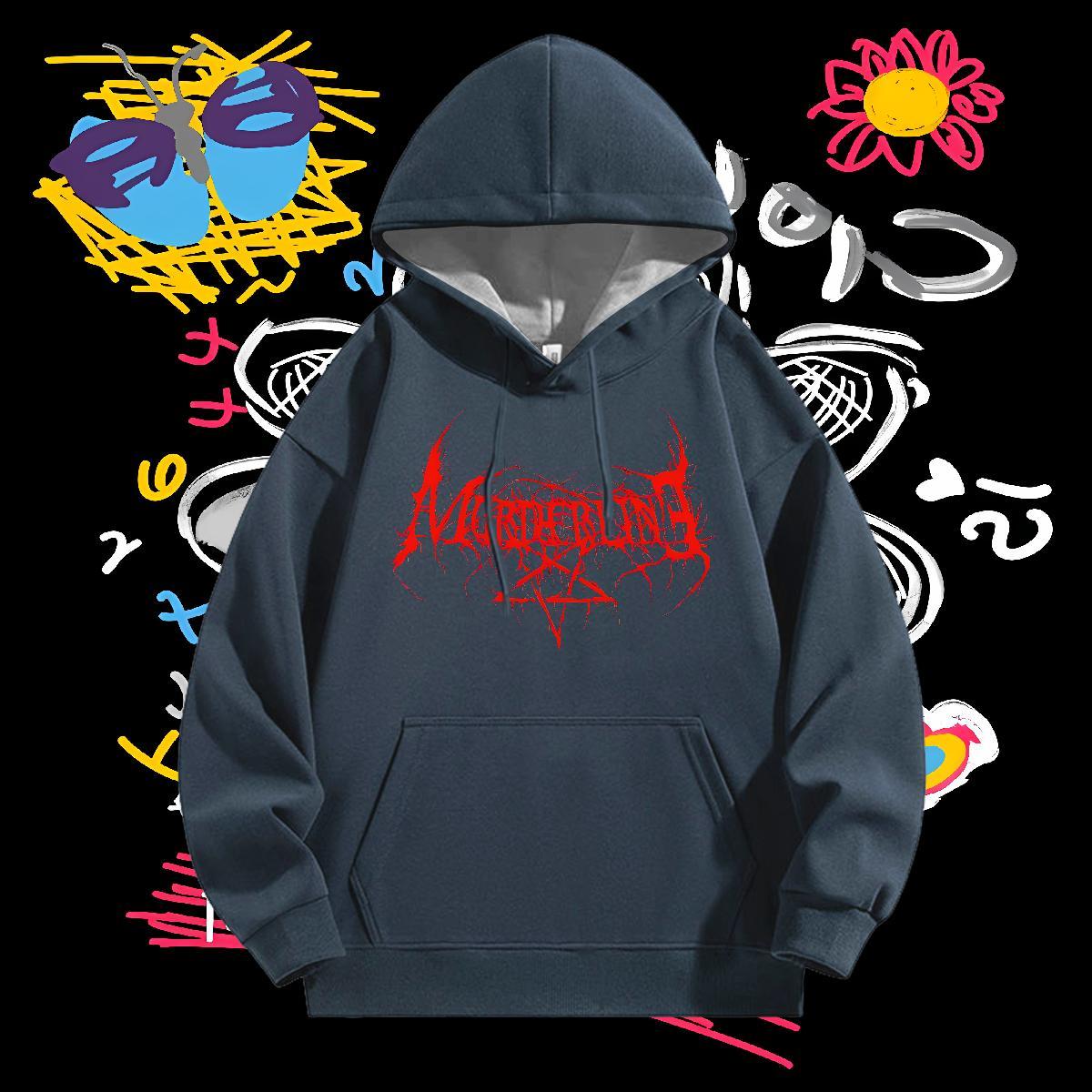 DIY Hooded Sweatshirt Breathable Long Sleeve Comfortable Hoodie Pullover US/EU Size Pullover Hoodie Street wear Hip Hop 350g Cotton