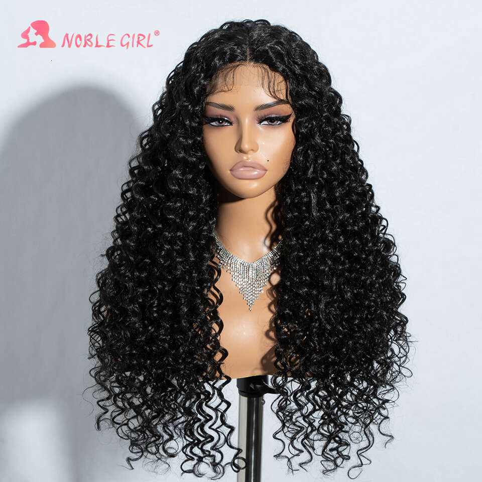 Synthetic 30 Inch Long Hair Afro Kinky Curly Wigs For Women Lace Front Wig