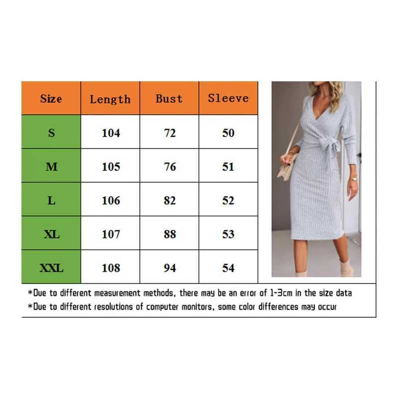 Pregnant womens solid color jacquard V-neck knitted long sleeved dress with winter womens sweater W241026