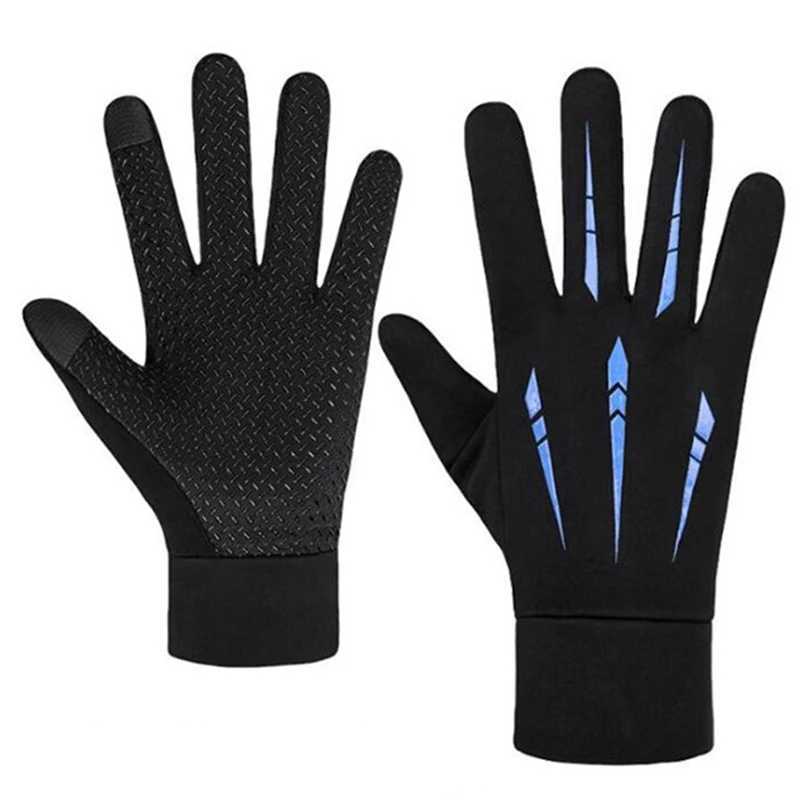 1 pair of winter mens Gs touch screen warm outdoor bike windproof and anti-skid full finger Gs W241026