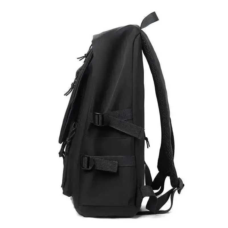 15 Inch Mens Backpack Large Capacity Waterproof Computer Backpack Simple School Bag TravelXJ241026