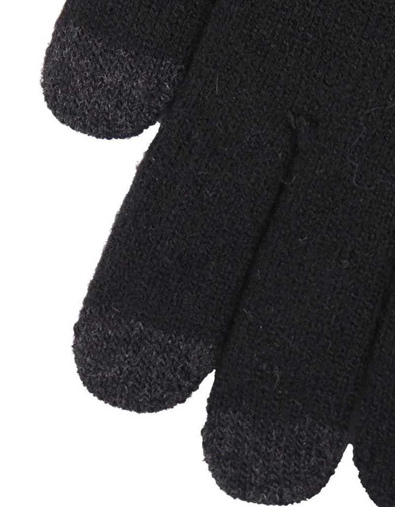 Mens and womens winter warm thick knitted touch screen Gs suitable for intelligent developers and users in cold weather W241026