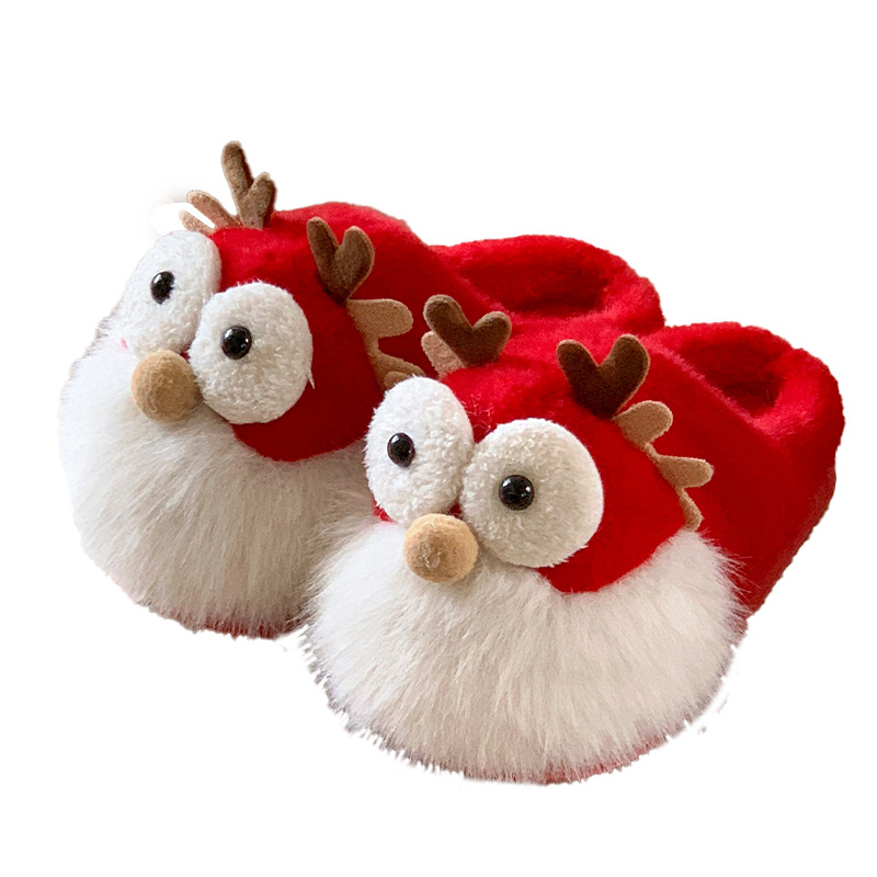 Cozy 2024 Cartoon Cotton Slippers for Women's Winter Warmth d212
