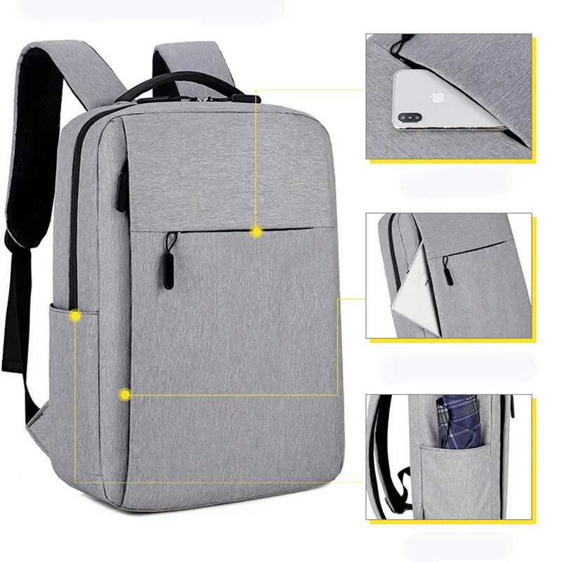 2024 New Leisure Outdoor Sports Backpack Fi Business Travel 15.6inch Laptop Backpack Waterproof Anti-theft Student BackpackXJ241026