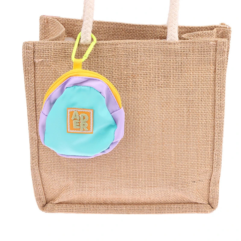 Portable Coin Purse Pendant Key Earphone Storage Bag Backpack Hanging Bag Wallet Pouch Outdoor Sports Waist Bag 241025