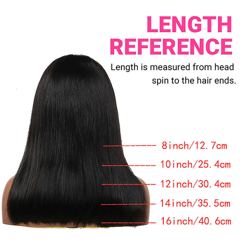 Wear And Go Glueless Plucked Pre Cut Upgrade 6X4 Lace Closure Wigs Human Hair For Beginners Straight Bob