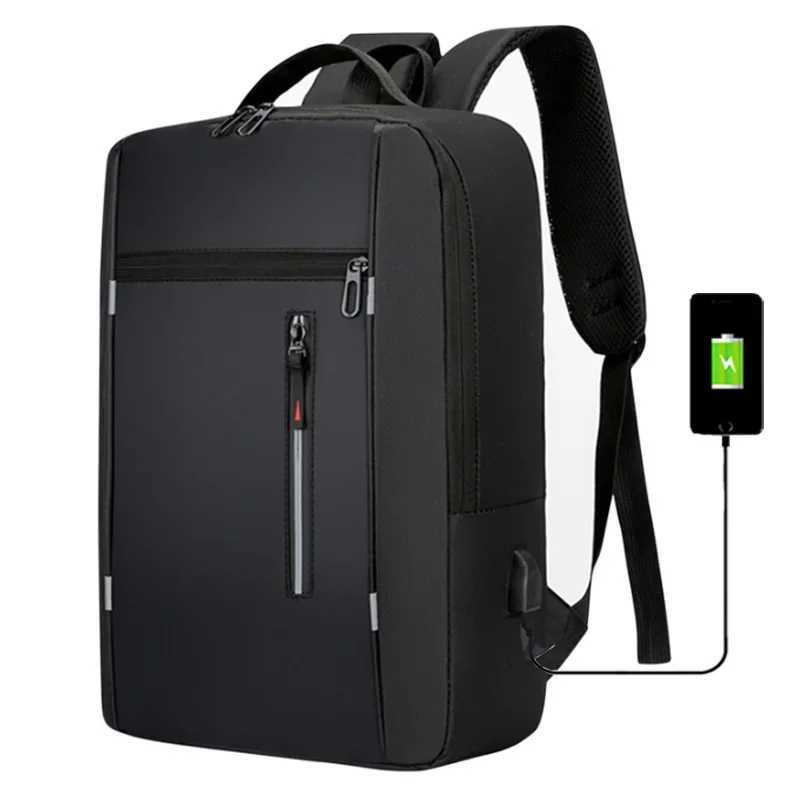 Waterproof Business Backpack Men USB School Backpacks 15.6 Inch Laptop Backpack Large Capacity Bagpacks For Men Back Pack BagsXJ241026