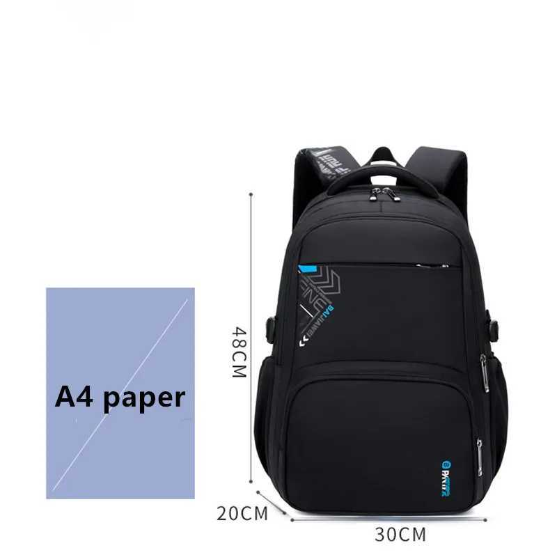BAIJIAWEI Brand Kids Schoolbags Waterproof Nylon School Backpack For Teenage Boys Large-capacity Oxford Backpacks School BagXJ241026