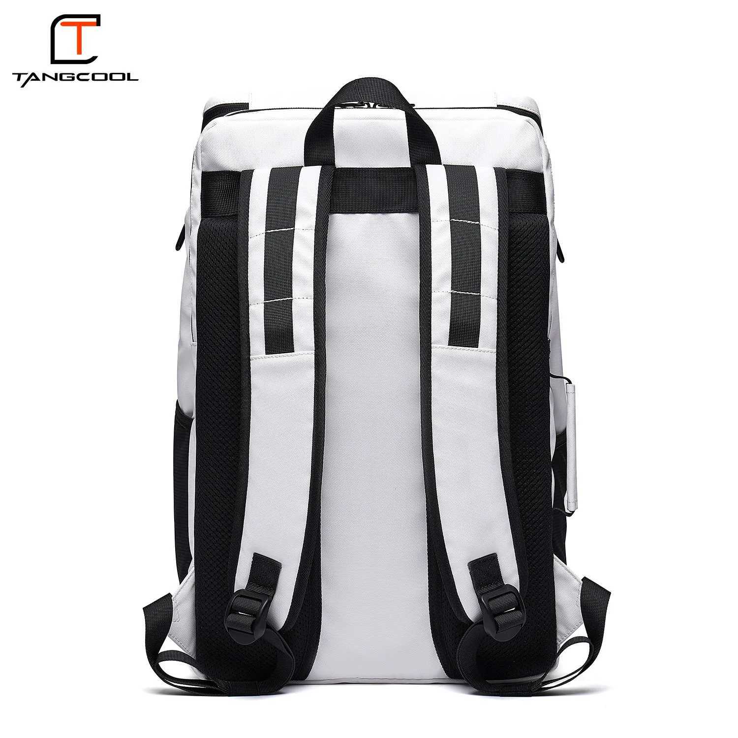 TANGCOOL Male Backpack For Teenagers Luxury Waterproof Large Capacity School Bags Boys Camping Oxford Usb Charging Rucksack MenXJ241026