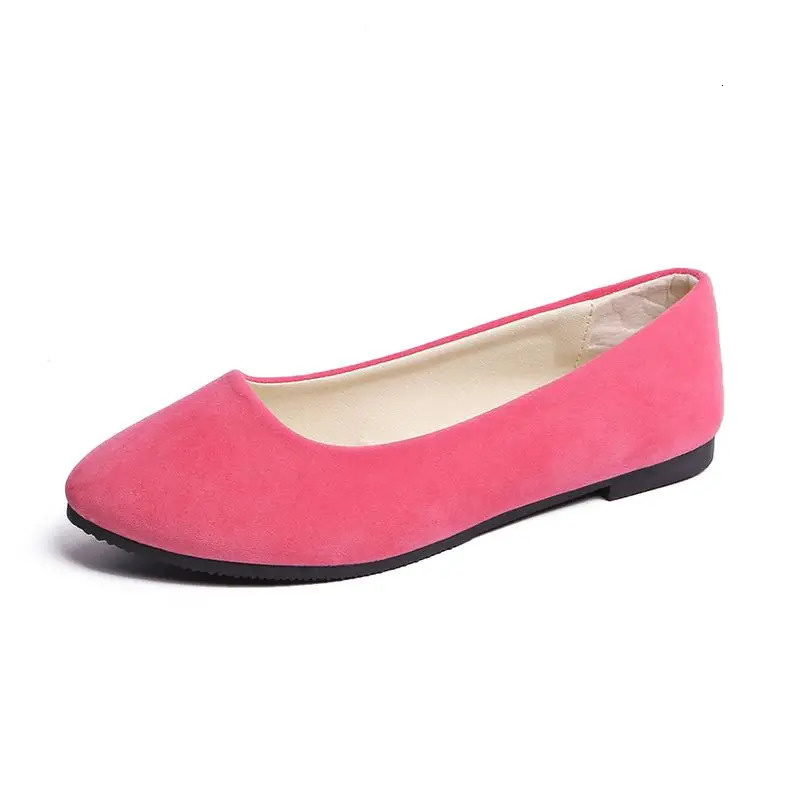 Plus Size 35-43 Womens Shoes Candy Color Spring Shoes Womens Shoes Casual Apartment Womens Shoes Autumn Loafer Zapatos Mujer WSH2214 241024