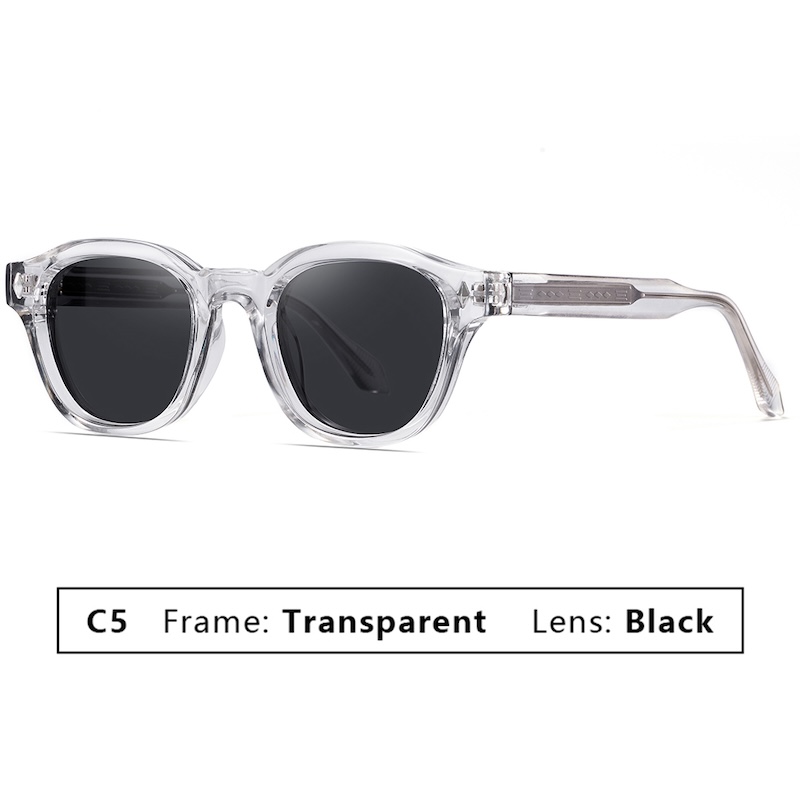 Retro Sunglasses Men Round Women Cool Steampunk Thick Sun Glasses Vintage Fashion for Men y2k Cyberpunk Futuristic Personalized Shades UV400 Rivets S1