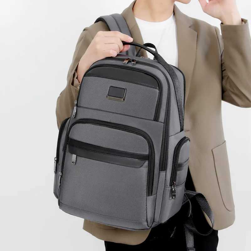 High Quality Design Mens Backpack Large Capacity 15.6 Computer Bagpack Travel Rucksack Unisex Shoulder Bag Student SchoolbagXJ241026