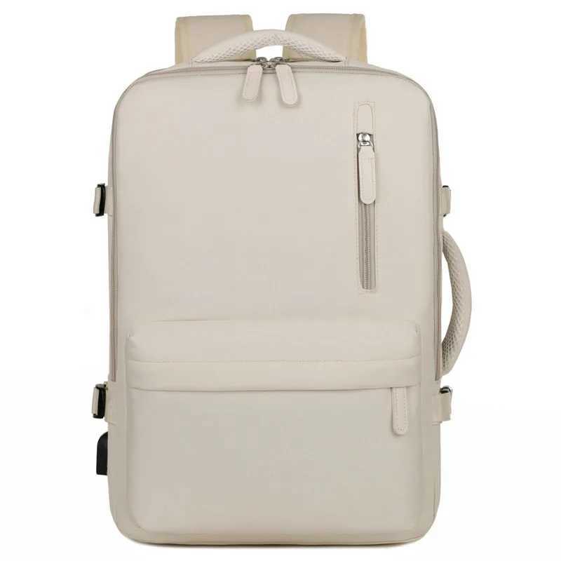 Women And Mens Business Travel Backpack School Expandable USB Bag Large Capacity 16 Inch Laptop Waterproof Fashion DaypackXJ241026