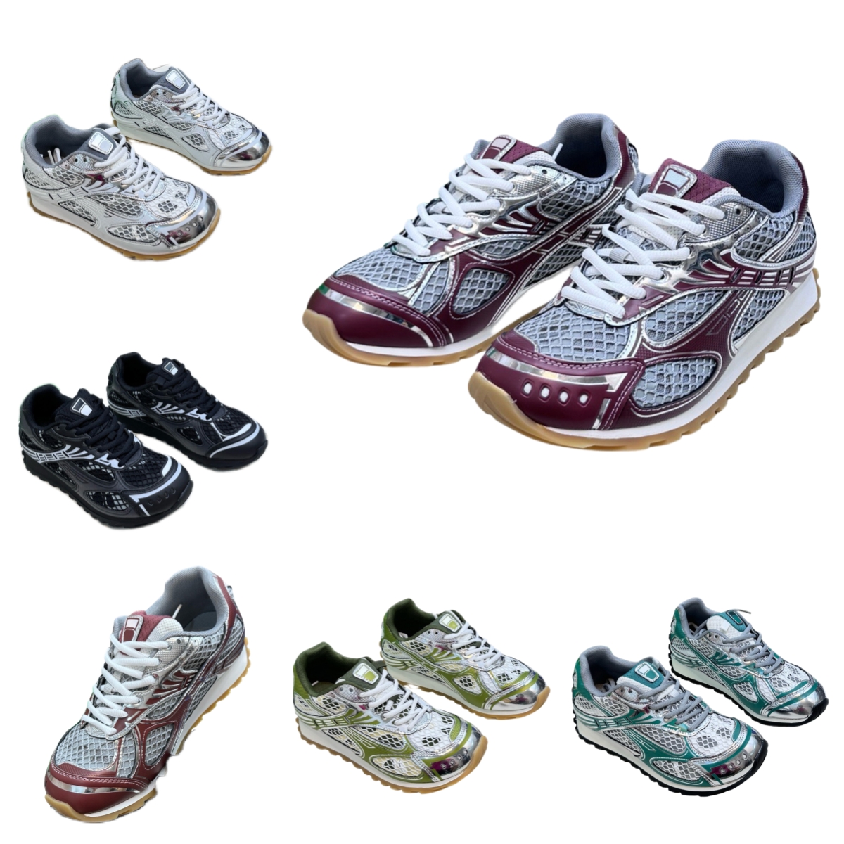 Designer women shoes mens sneakers wear resistant non slip breathable mesh trainers classic versatile casual shoe size: 35-44