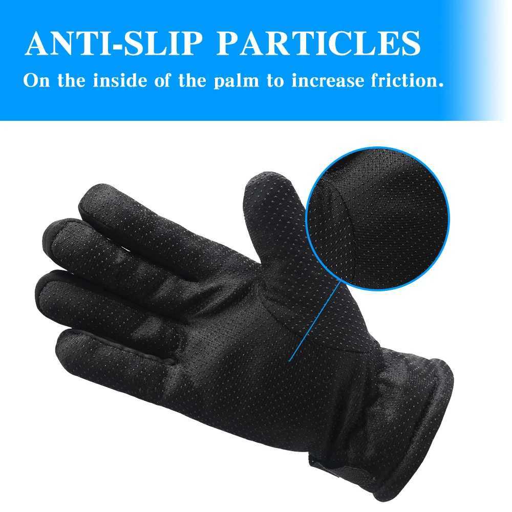 Winter Cycling Gs Mens Outdoor Waterproof Skiing Motorcycle Warm Thick Gloves Anti slip Gs Hot Sports Gs W241026