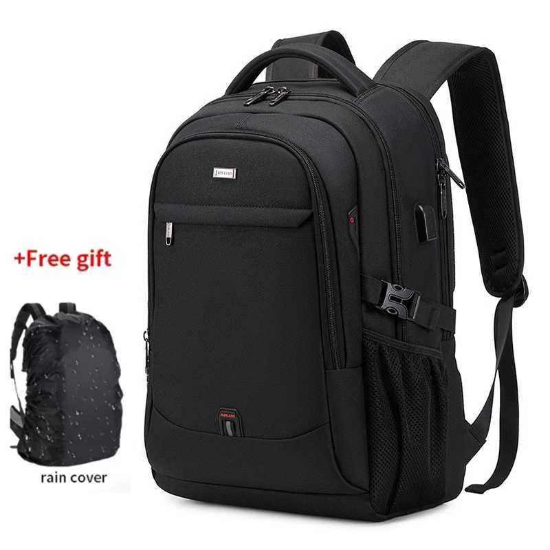 Mens 17.3Laptop Backpack Large Capacity Travel Backpack Mochila Multifunci Business Backpack Oxford Wear-resistant BackpackXJ241026