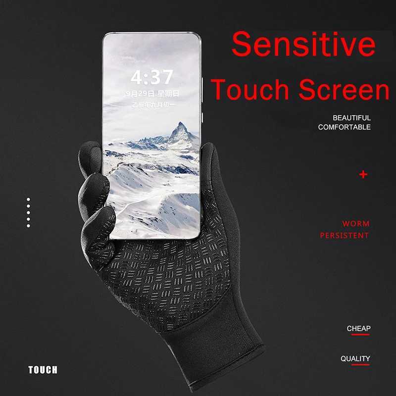 2024 Winter Warm Outdoor Skiing Gs Mens Fishing Waterproof Touch Screen Womens Sports Windproof Anti Slip Gs W241026