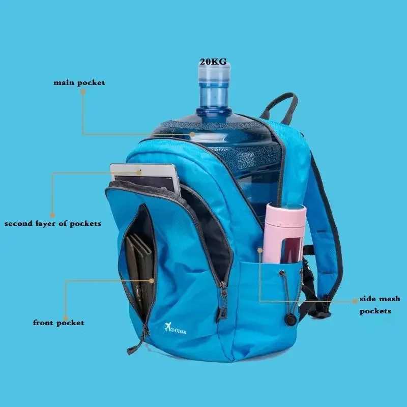 Fold Backpack Bags for Men Fi Portable Waterproof Travel Backpack Outdoor Sports Backpack Large Capacity Storage Bag WomenXJ241026