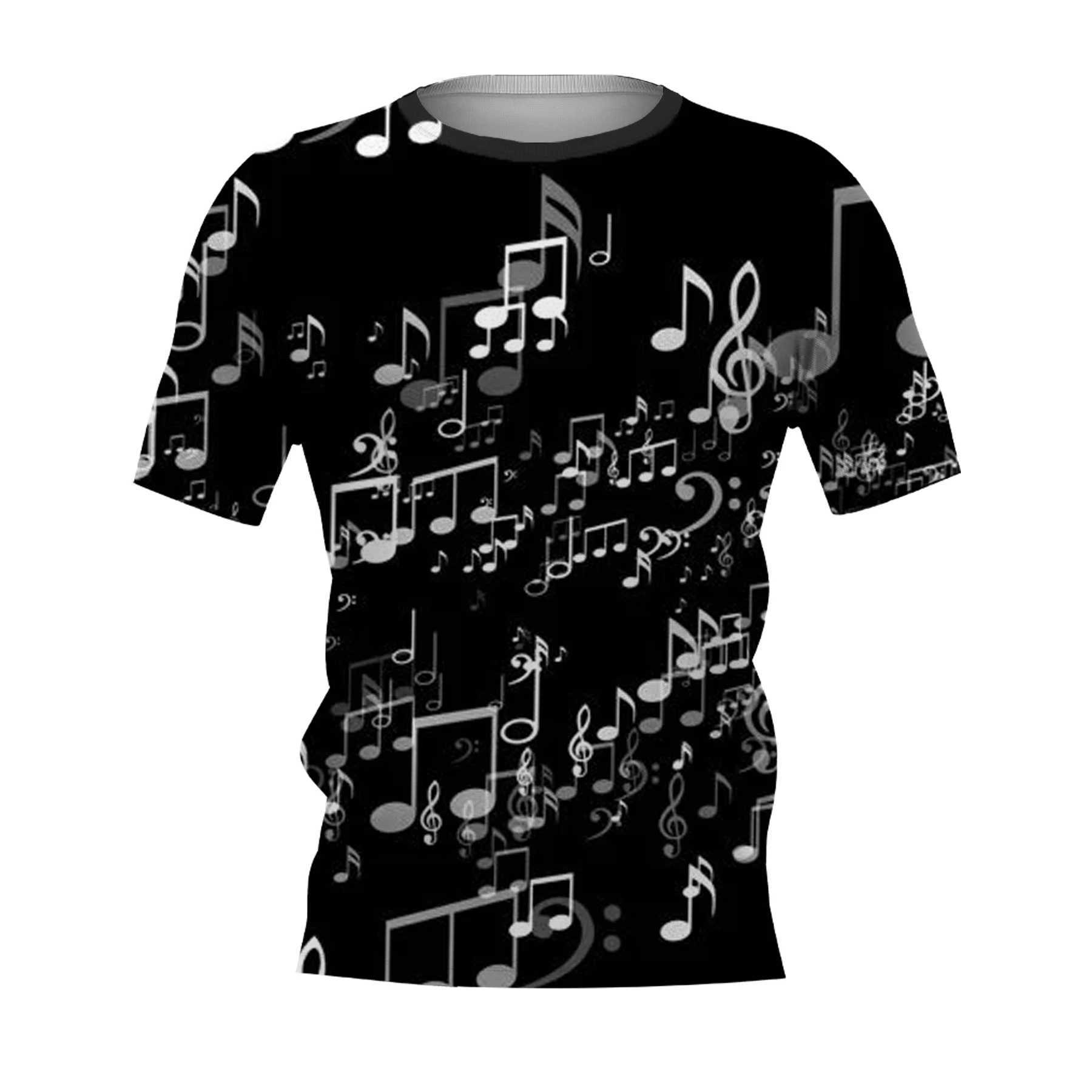 Mens T-shirt Retro 3D SiC Notes Printed Mens Clothing Daily Casual Shorts Sleeve Strt Designer Ts Oversized Mens Clothing W241026