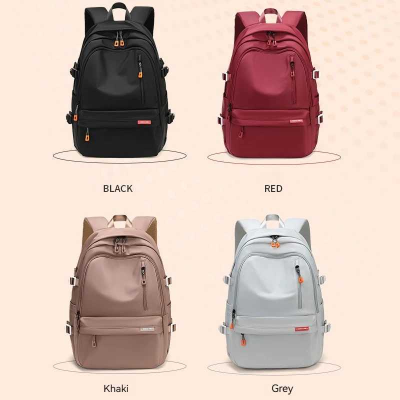 MOZHI Backpack Female Japanese Simple Junior High School Student Backpack Female Large Capacity Male BackpackXJ241026