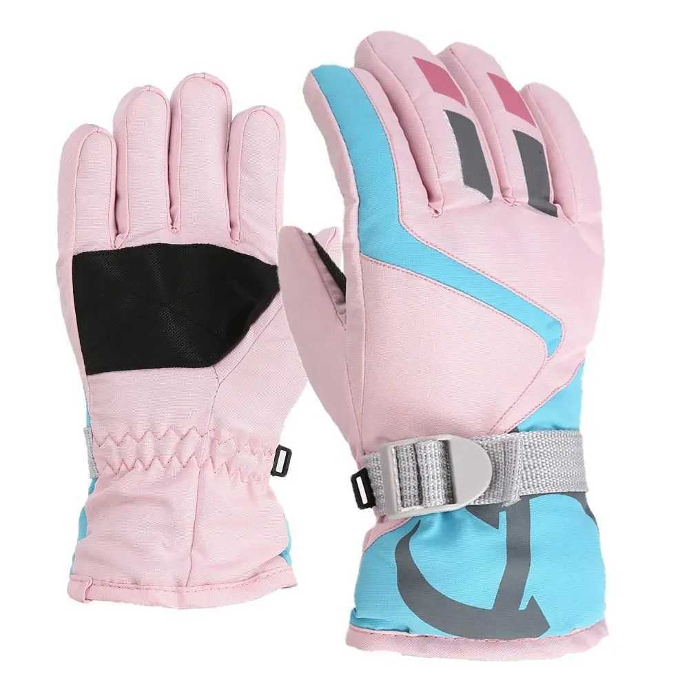 Boys and girls skis windproof Gs childrens winter snow warmth Gs waterproof thickness keeps warm Gs winter must Gs W241026