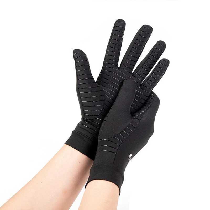 Womens Gs Copper Fiber Spandex Touch Screen Tips Gs Running Sports Winter Warm Football Hiking Gs W241026
