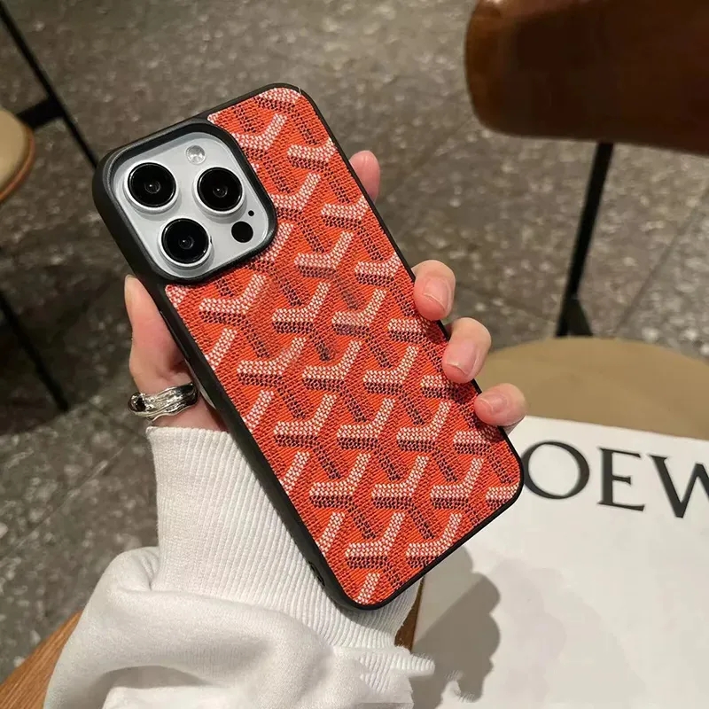 GY Phone Case Designer iPhone Case for iPhone 16 Pro Max 15 Pro Max 13 Pro 12 14 Case Fashion Monogram Leather Women Men Shockproof Cover Side Panel Cases